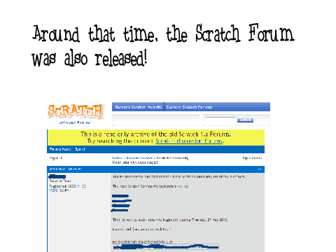 A Brief History of Scratch