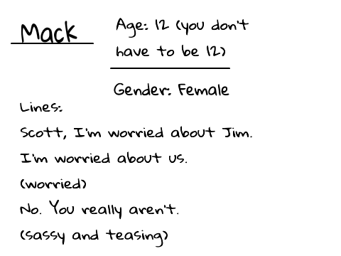 My Audition-Mack