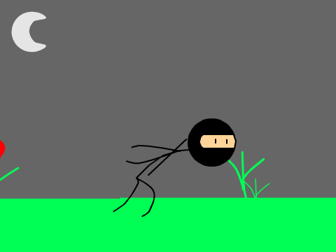 stickman ninja run