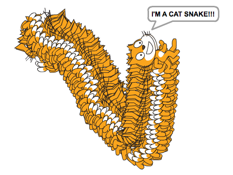 CAT SNAKE