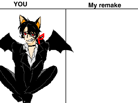 Give me your OC and I'll Draw it!!  remix