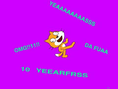 BIRTHDAY CARD 10 YEAR OLD SCRATCH