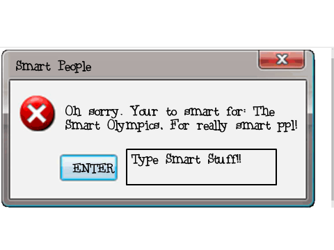 Funniest error contest! alannap's project