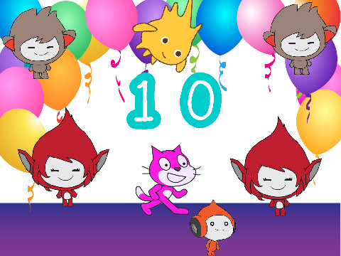 Scratch Birthday Card