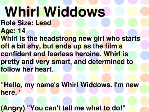 Harmonic ~ My Audition ~ Whirl Widdows