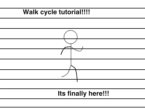 Walk cycle tutorial!