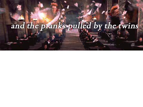 The Best GIF of Fred and George