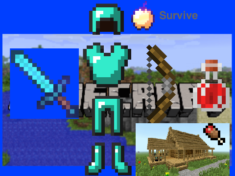 Minecraft:Things to survive