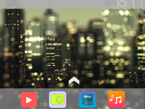 Hex OS Home Screen [DRAFT]