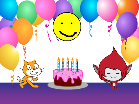 Birthday Card For Scratch