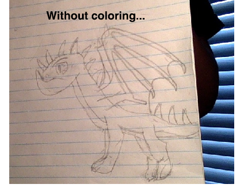 My dragon drawing