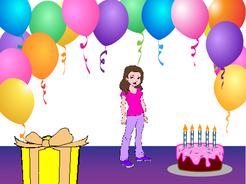 happy b day scratch