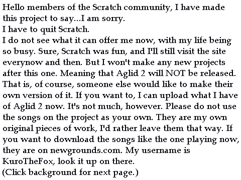 I'm Sorry (I'm Quitting)