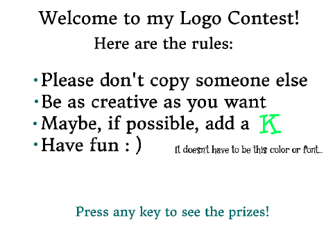 Logo Contest : )