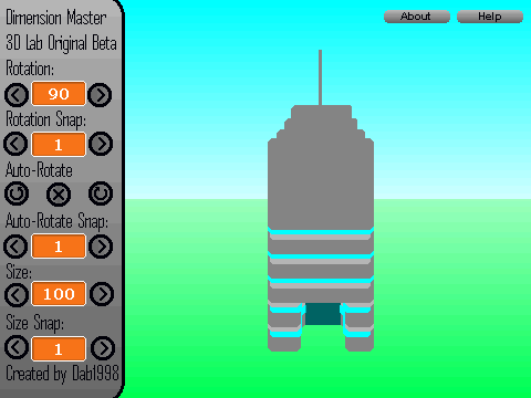 Dimension Master 3D Lab Original Beta