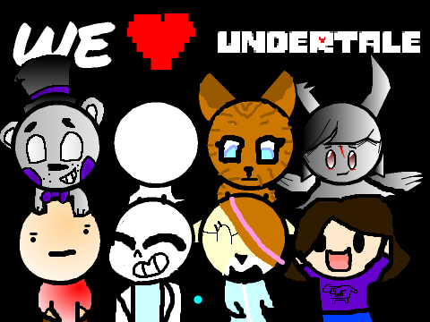Add yourself if  you love Undertale remix x7