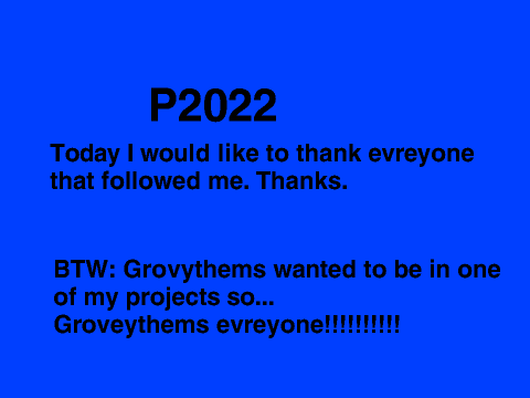 P2022 Followers Update!!!