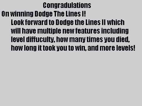 Dodge The Lines I