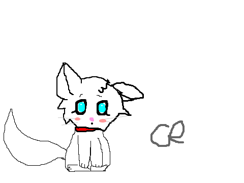 Cat drawing