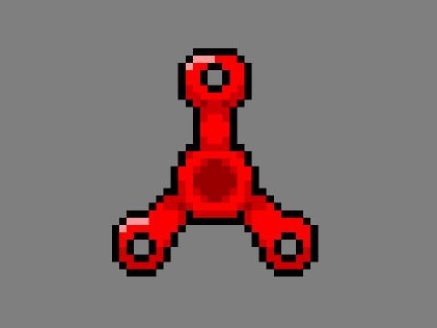 Pixel Fidget Spinner