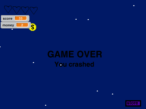 plane asteroid game