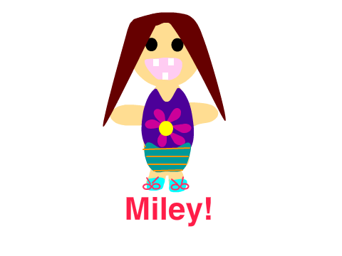 My First Drawling-MILEY!
