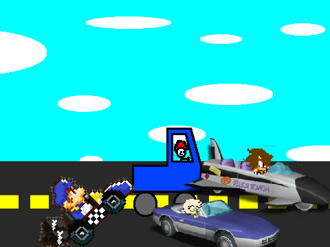 Add Yourself (And Your Car) To The Road Race! remix