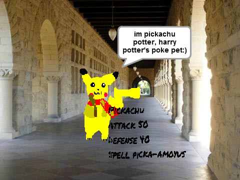 harry potter pickachu 