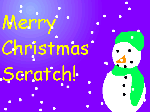 Merry Christmas Scratch!