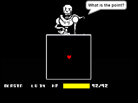 Backbone DEMO 1. (Disbelief Papyrus Battle)