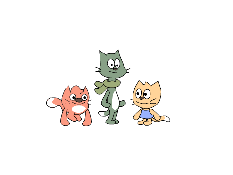 The Three New-Cats