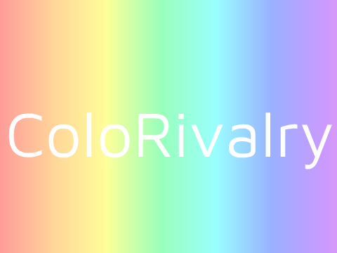 ColoRivalry 2017 Signups- Judge and Contestant remix