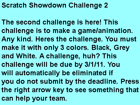 Scratch Showdown Challenge 2