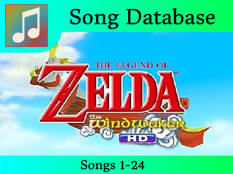 Alolex The Legend of Zelda: The Wind Waker HD Song Database Part One 