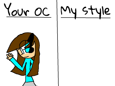 Draw your OC 'n' I'll redraw 'em, yo entry