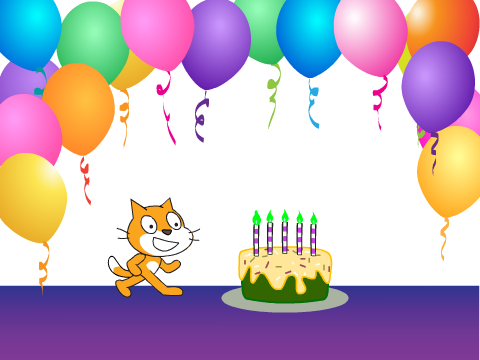 Happy Birthday Scratch