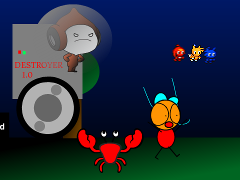 Add Yourself Running from Pico's Evil Sibling! remix remix-2