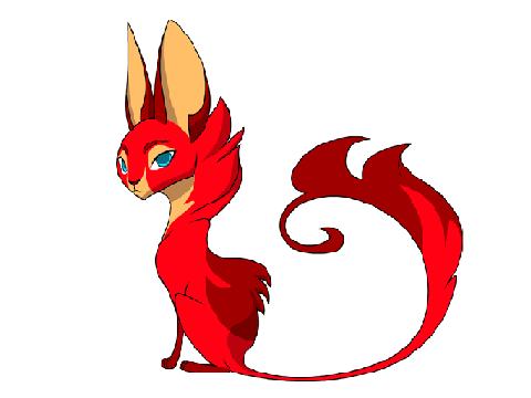 Fire cat :3