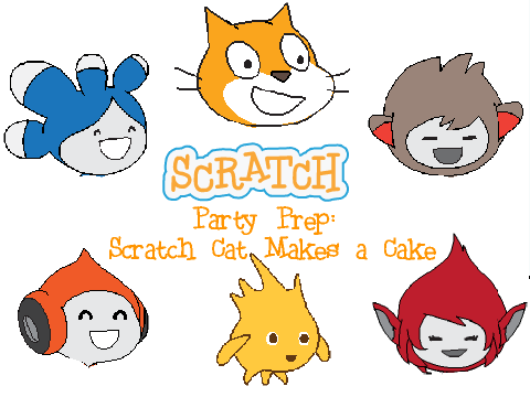 Scratch Cat Makes a Cake!
