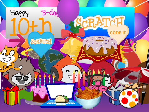 Happy 10th B-day Scratch!!