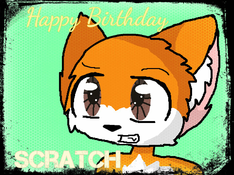 Happy Birthday, Scratch Cat!