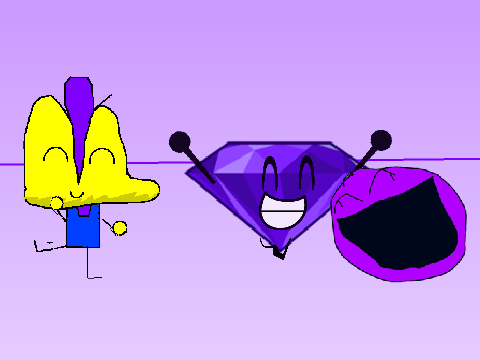 Add yourself dancing while purple!