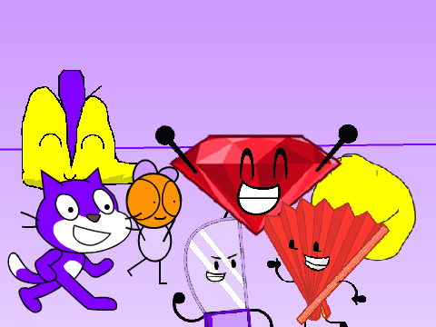 Add yourself dancing while purple!