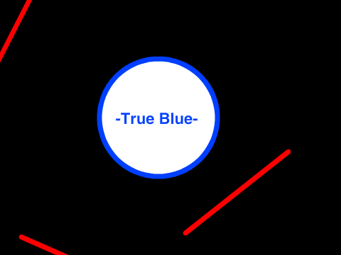 -True Blue- A Game