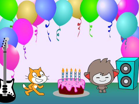Birthday Bash For scratch!