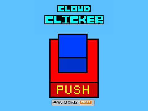 Cloud Clicker
