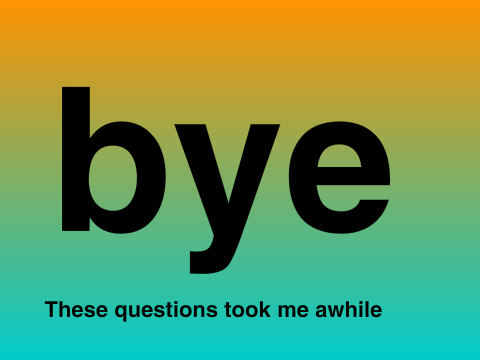 50 random questions #2 remix