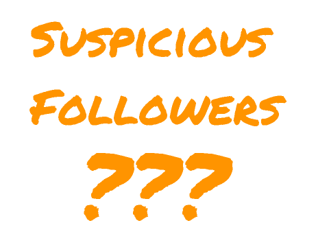 Suspicious Followers?