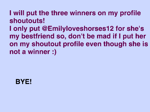 Wolf drawing contest winners!