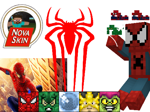 Minecraft Spider-Man ROCKS